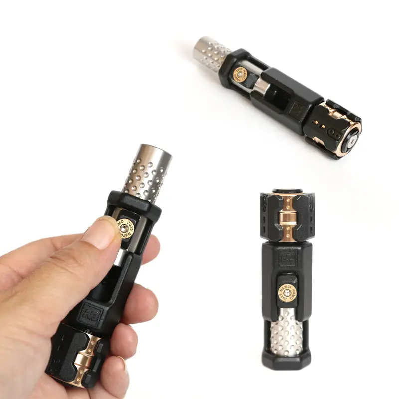 Musketeers Gun Bolt Type Fidget Spinner EDC Haptic Slider Metal Fidget Toys ADHD Tool Adult Stress Relief Toys Office Desk Toys