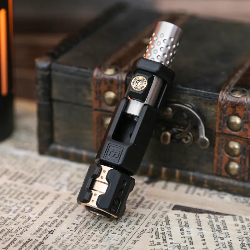 Musketeers Gun Bolt Type Fidget Spinner EDC Haptic Slider Metal Fidget Toys ADHD Tool Adult Stress Relief Toys Office Desk Toys