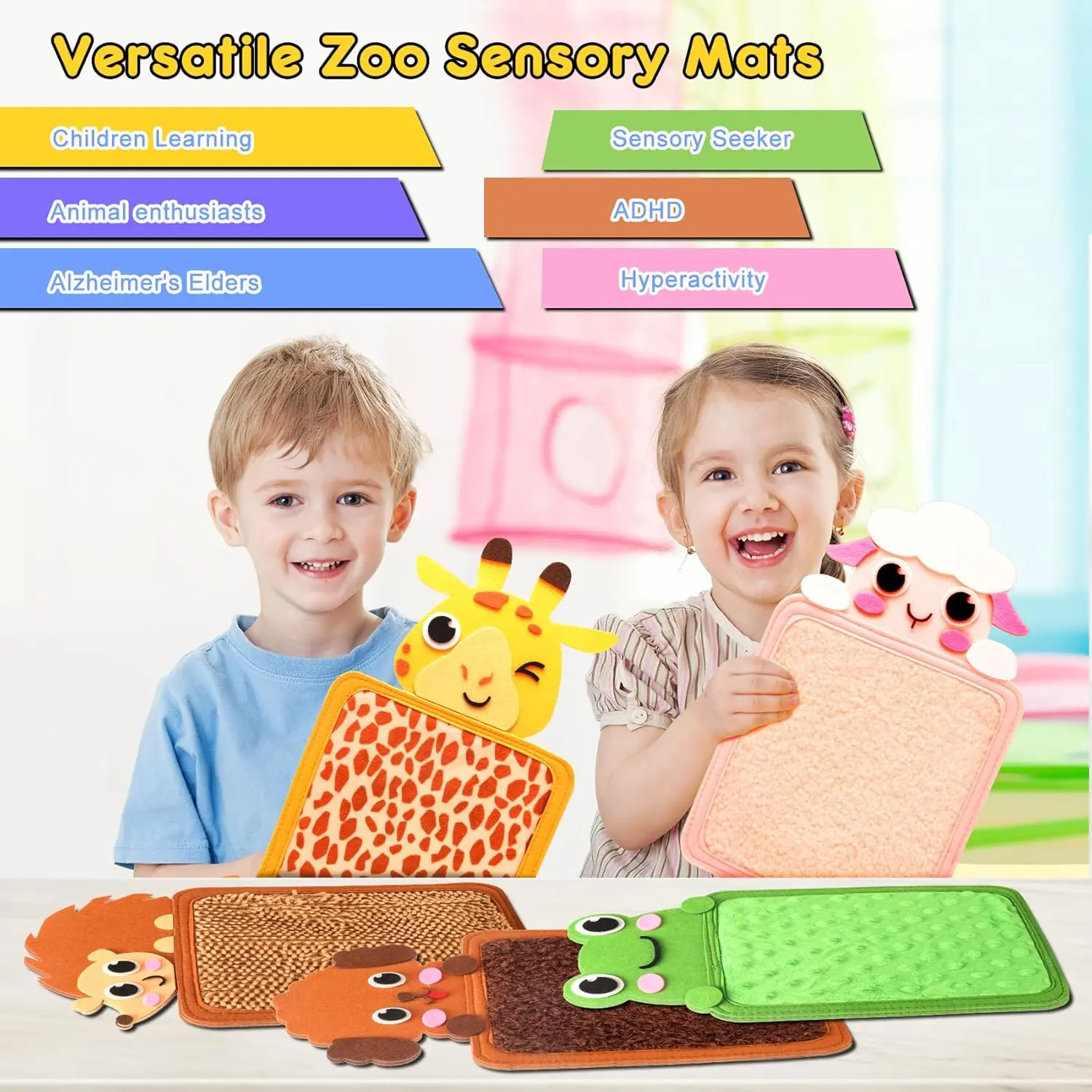 Sensory Tactile Math Developmental Education Toy Montessori Busy Board Life Skills Fine Motor Learning Activities Toys for Kids
