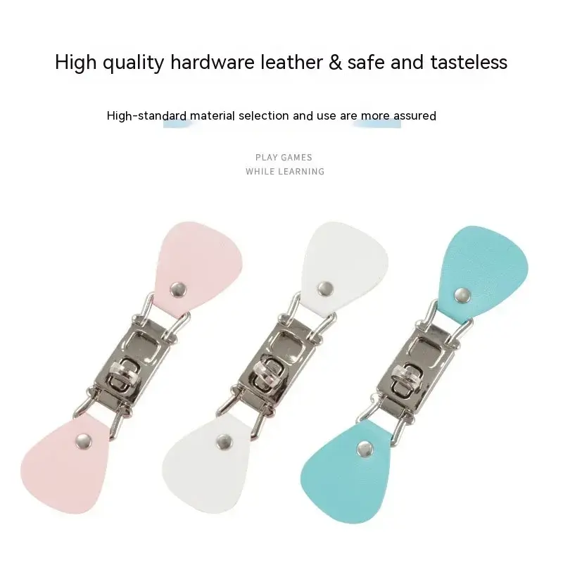 Busy Board DIY Accessories Montessori Educational Baby's Toys Lock Buckle Small Belt Horn Buckle Zipper Developed Intelligence