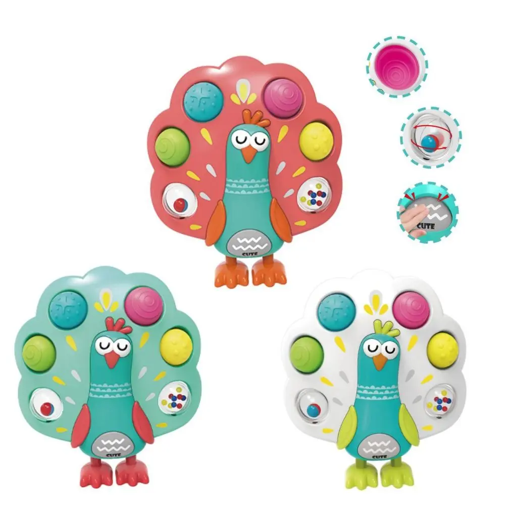 Button Play Toys Sensory Push Toy Finger Training Montessori Multi Textured Press Toy Logical Thinking Sound