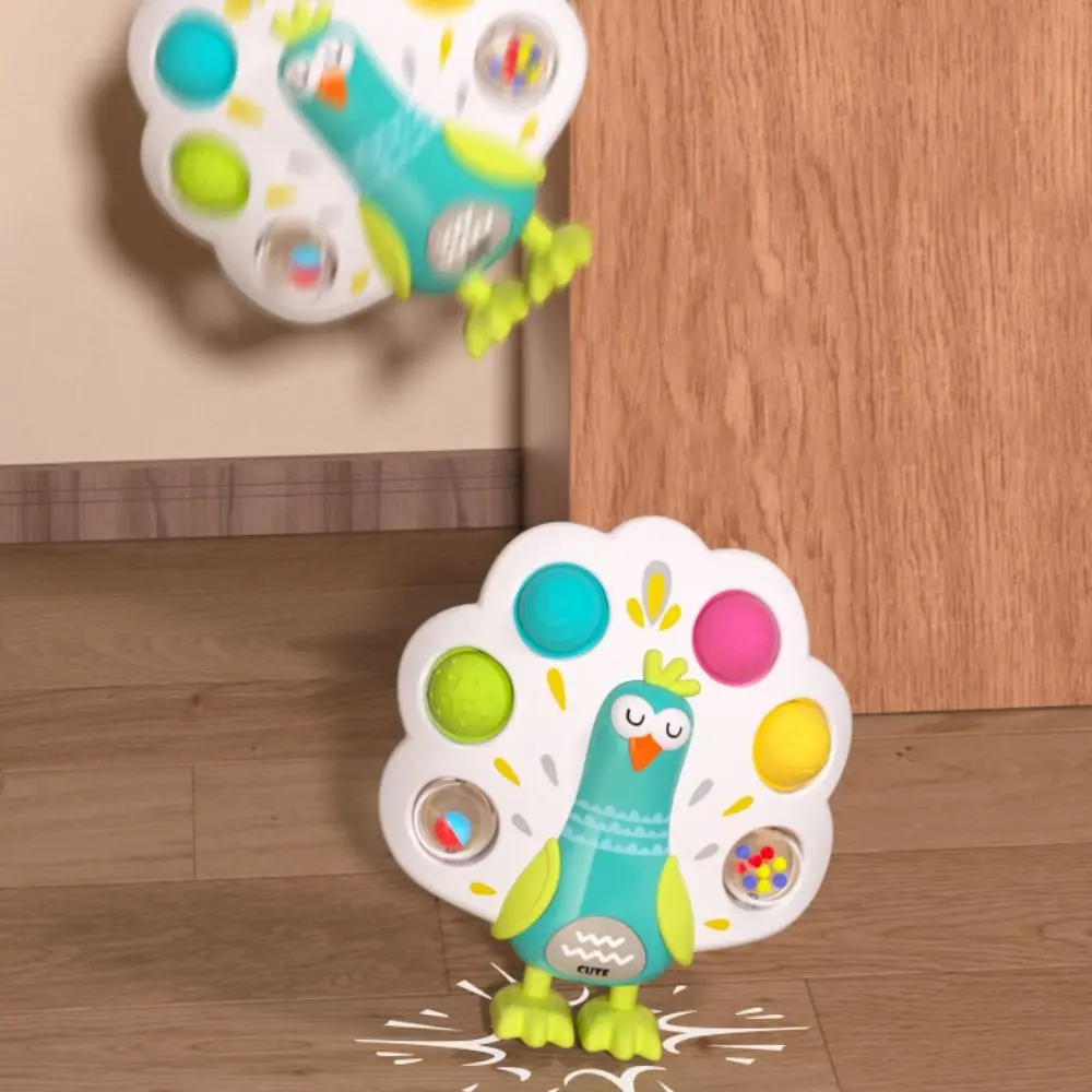 Button Play Toys Sensory Push Toy Finger Training Montessori Multi Textured Press Toy Logical Thinking Sound