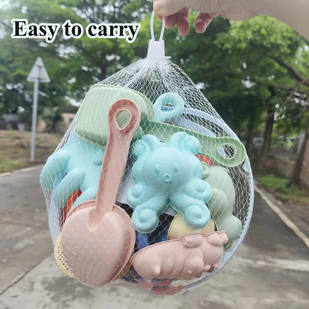 11 /1 PCS Beach Toys for Kids Sand Toys Set for Toddlers Sandbox Toys with Bucket Shovel Rake Set Summer Outdoor Children Gift