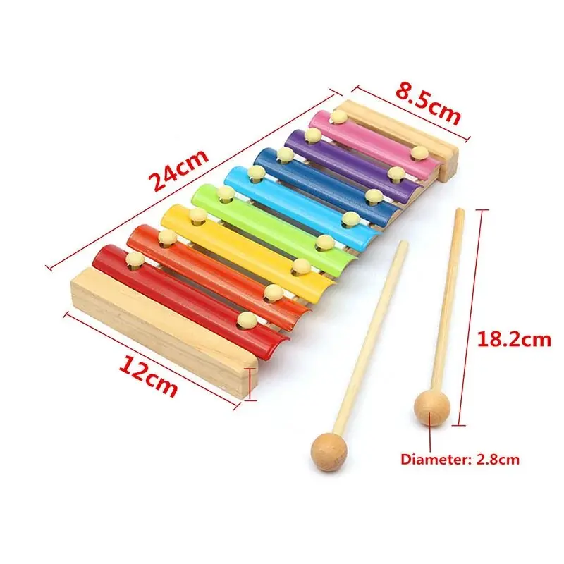 Montessori Wooden Toys Kids 3D Wooden Puzzles Early Learning Games Toys Educational Wooden Toys For Children 3-6Years