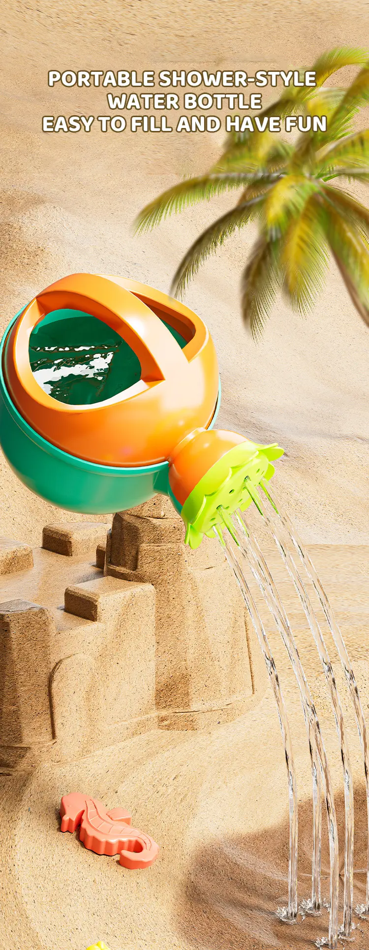 Beach Digging Sand Tool Bucket Shovel Rake Set Animal Sand Molds Outdoor Game Seaside Beach Sandbox Play Toy Kid Toddler Gift