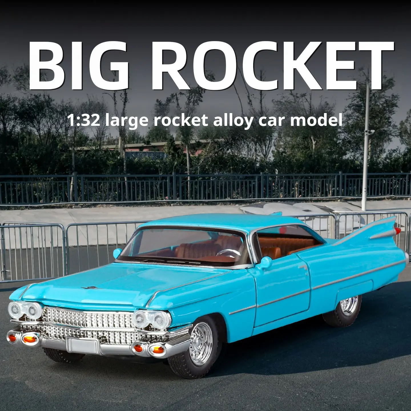 1:32 Cadi Coupe Vintage Cars Alloy Car Model Diecast Classics Adult Souvenir Gift Static Display Car Model Gift