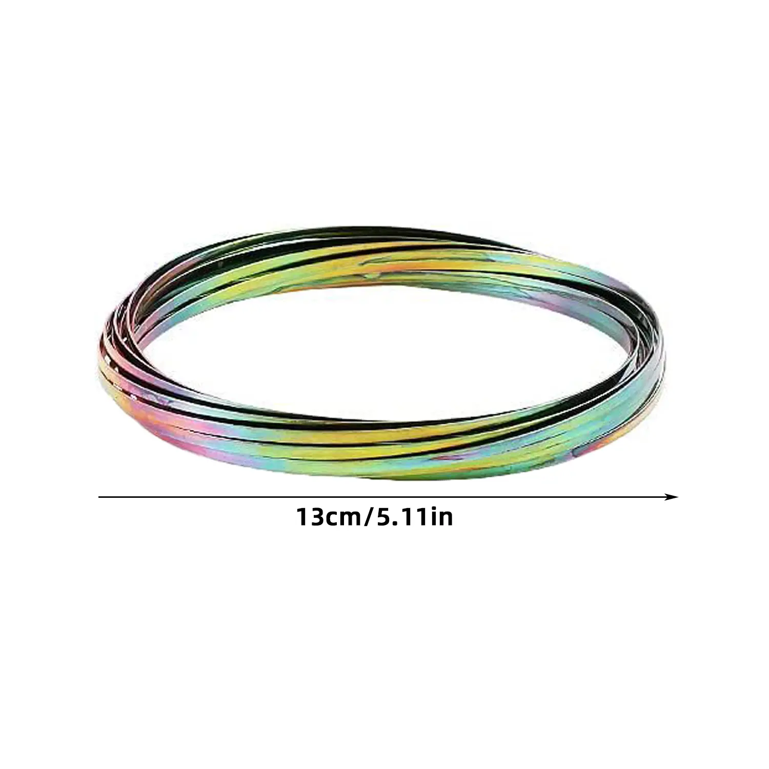 New Unique Stress Relieving Magic Stress Relieving Toy Metal Fluid Stainless Steel Deformable Rotating Spring
