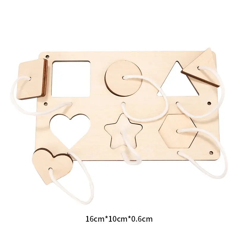 Busy Board Montessori DIY Wooden Accessories Early Education Toys Learning And Education Exercise Hand-On Ability Children's Toy