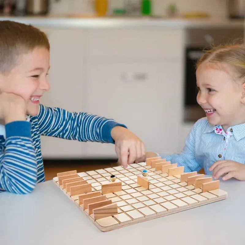 Board Game Puzzle Toys Two-person Funny Parent-Child Interaction Game Chase And Intercept Battle Game Gifts