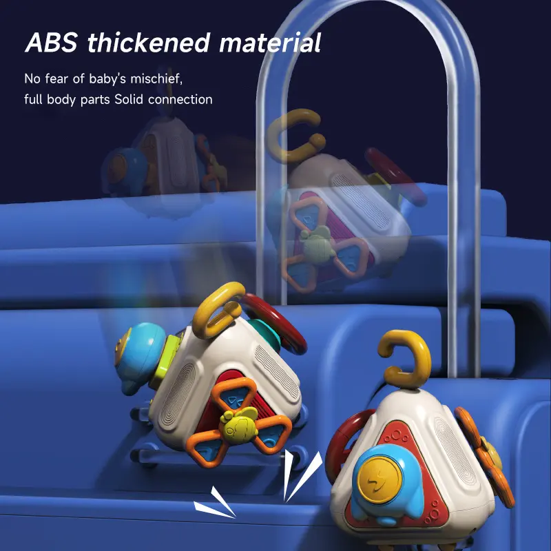 Montessori Children Puzzle Early Education Toy Busy Hand Grasping Ball Toy Baby Placation Toy Hand Eye Coordinate Train Toy Gift
