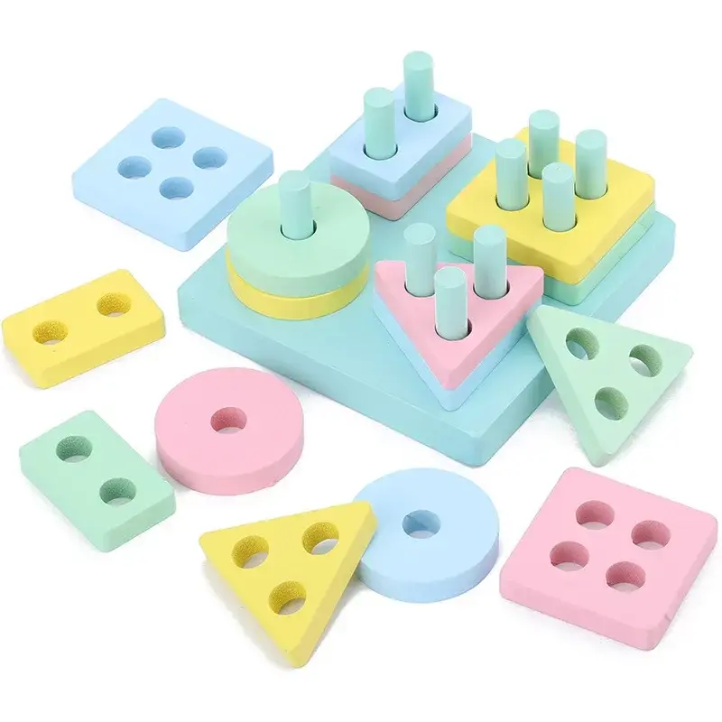 Montessori Toys Baby 0 12 Months Wooden Baby Sensory Game Baby Development Educatief Leren Toys Cube Game for Babies 1 Year