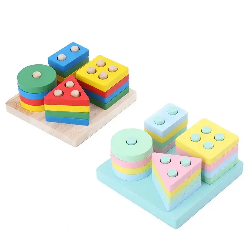 Montessori Toys Baby 0 12 Months Wooden Baby Sensory Game Baby Development Educatief Leren Toys Cube Game for Babies 1 Year