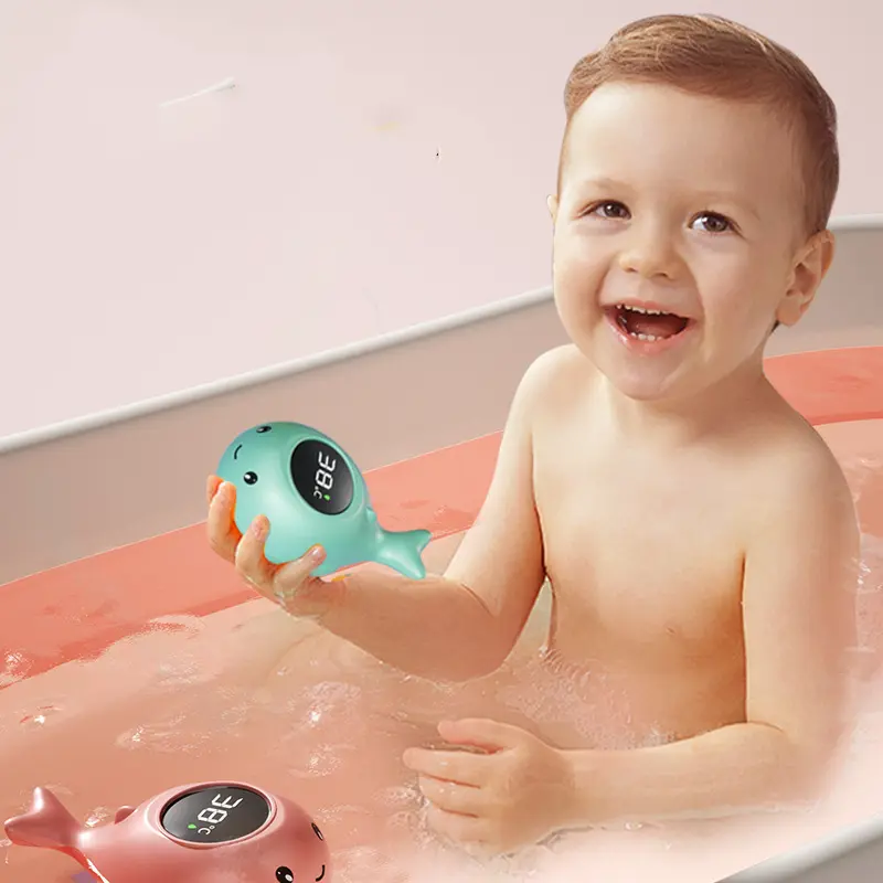 Baby Bath Temperature Meter Floating Digital Water Baby Bath Temperature Meter LED Display Temperature Tester Safety Cartoon