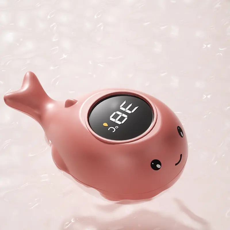 Baby Bath Temperature Meter Floating Digital Water Baby Bath Temperature Meter LED Display Temperature Tester Safety Cartoon