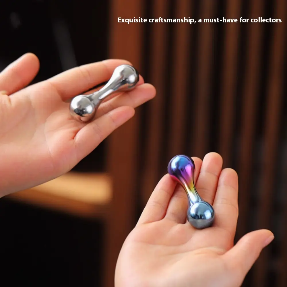Baole Zhu Fingerbone Titanium Alloy Fingertip Gyroscope Begleri Toy Fingerbone Extreme EDC Stress Relief Autism ADHD Cool