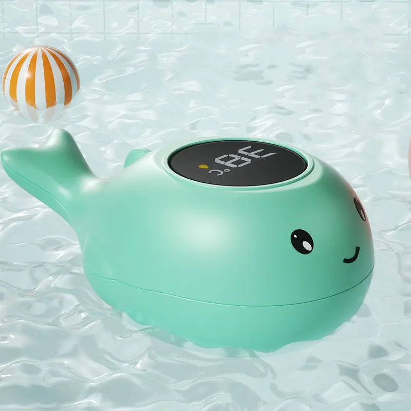 Baby Bath Temperature Meter Floating Digital Water Baby Bath Temperature Meter LED Display Temperature Tester Safety Cartoon