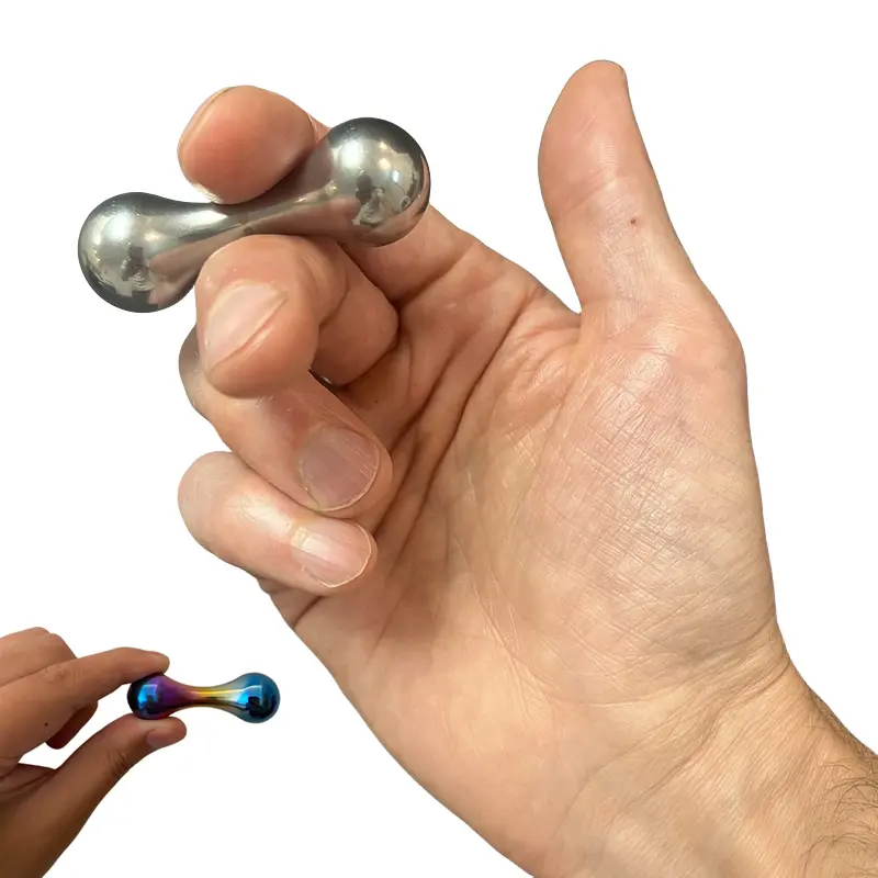 Baole Zhu Fingerbone Titanium Alloy Fingertip Gyroscope Begleri Toy Fingerbone Extreme EDC Stress Relief Autism ADHD Cool