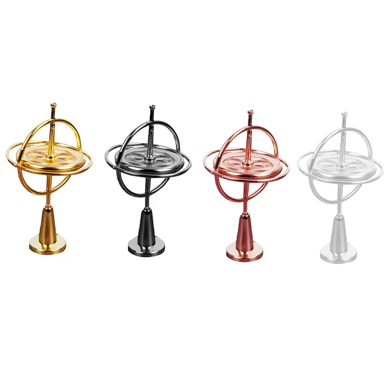 1Pc Self-balancing Gyroscope Anti-gravity Decompression Educational Finger Toy