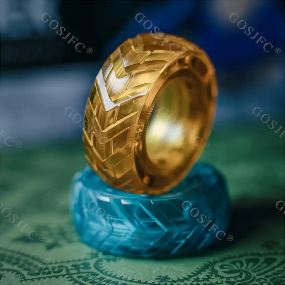 TOURIST&LL Ring Spinner Stress Relief Toy Fidget Toys For Adults Office Desk Gadgets Anxiety Toys