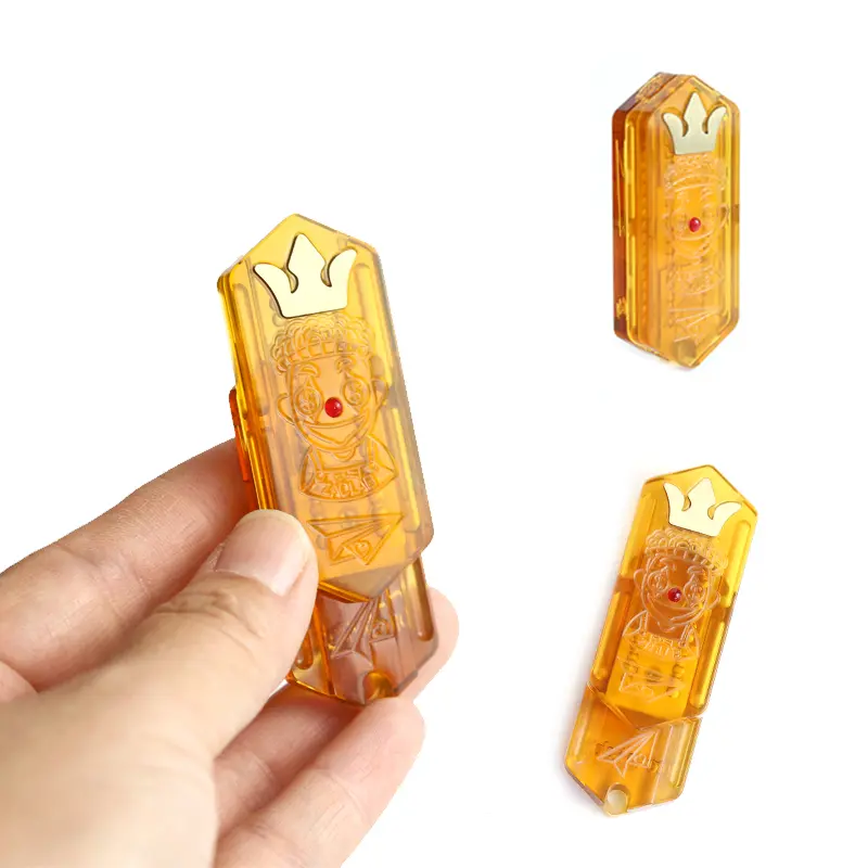 Small Airplane PEI Brass Patch EDC Fidget Slider Relieve Anxiety Sliding Toy ADHD Fidget Toy