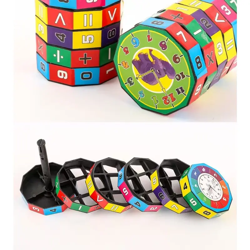 Digital Jigsaw Kindergarten Teaching Learning Counting Tools Assembled Toys Parent-Child Interactive Gifts