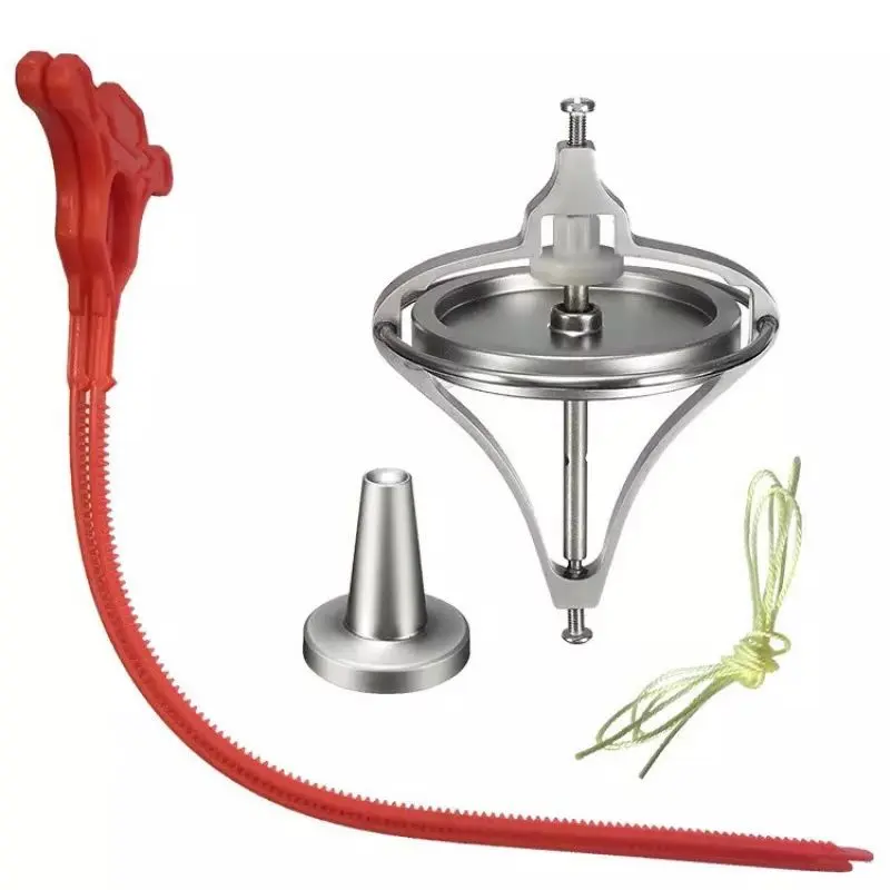Metal anti gravity gyroscope toy fingertip gyroscope magic anti gravity adult decompression balance anti gravity teaching
