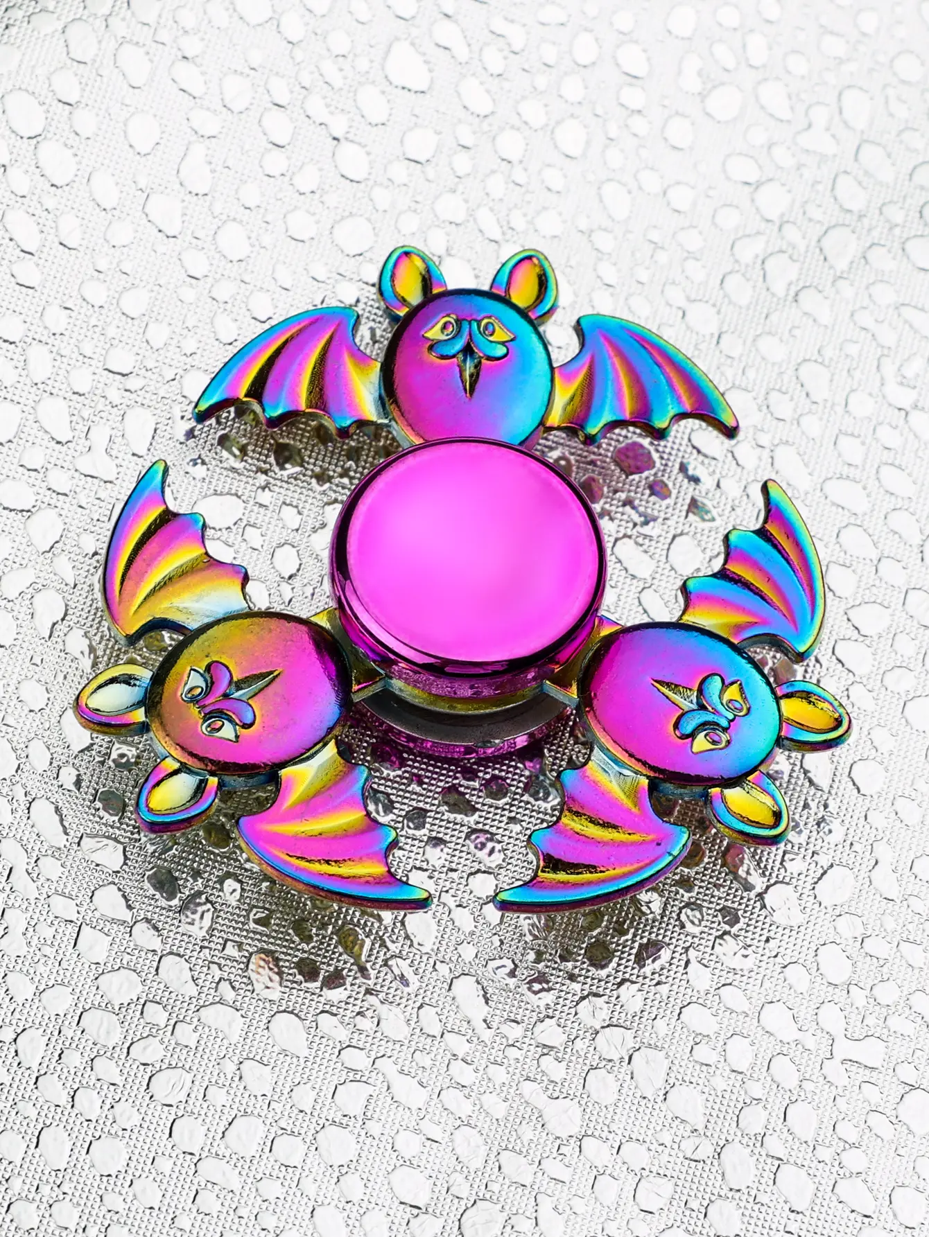 Colorful Fidget Spinner Toy for Office Stress Relief Fun Office Desk Toy