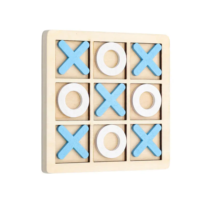 Montessori Wooden Toy Mini Chess Play Game Interaction Puzzle Training Brain Learing Early Educational Toys For Children Kids