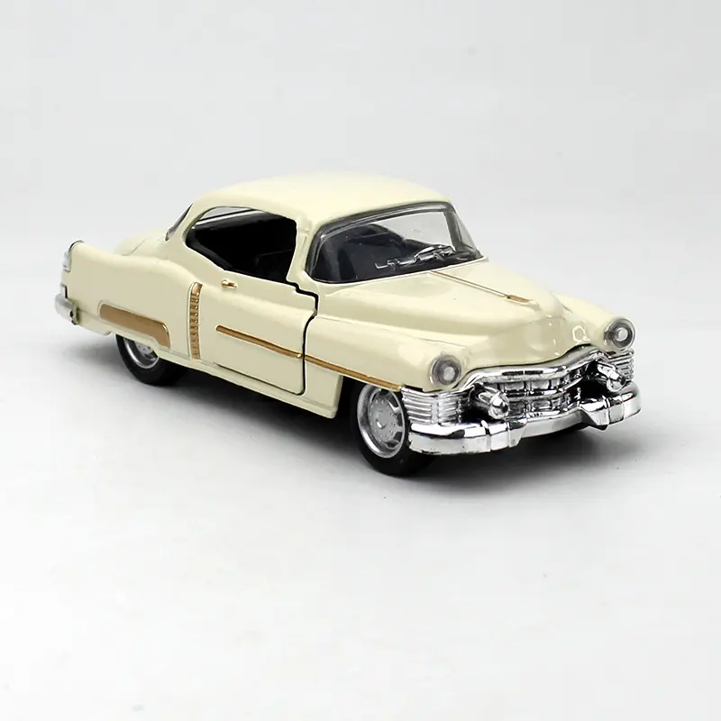 1:32 Alloy Diecast CadillacS Vintage Car Model Classic Pull Back Car Miniature Vehicle Simulate Car Ornaments Collection Toys