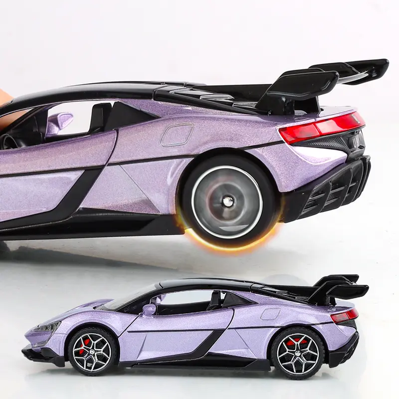 1:32 BYD Look Upat U9 Pure Electric Performance Supercar Alloy Metal Diecast Model Car Sound & Light High Simulation Trendy Toys
