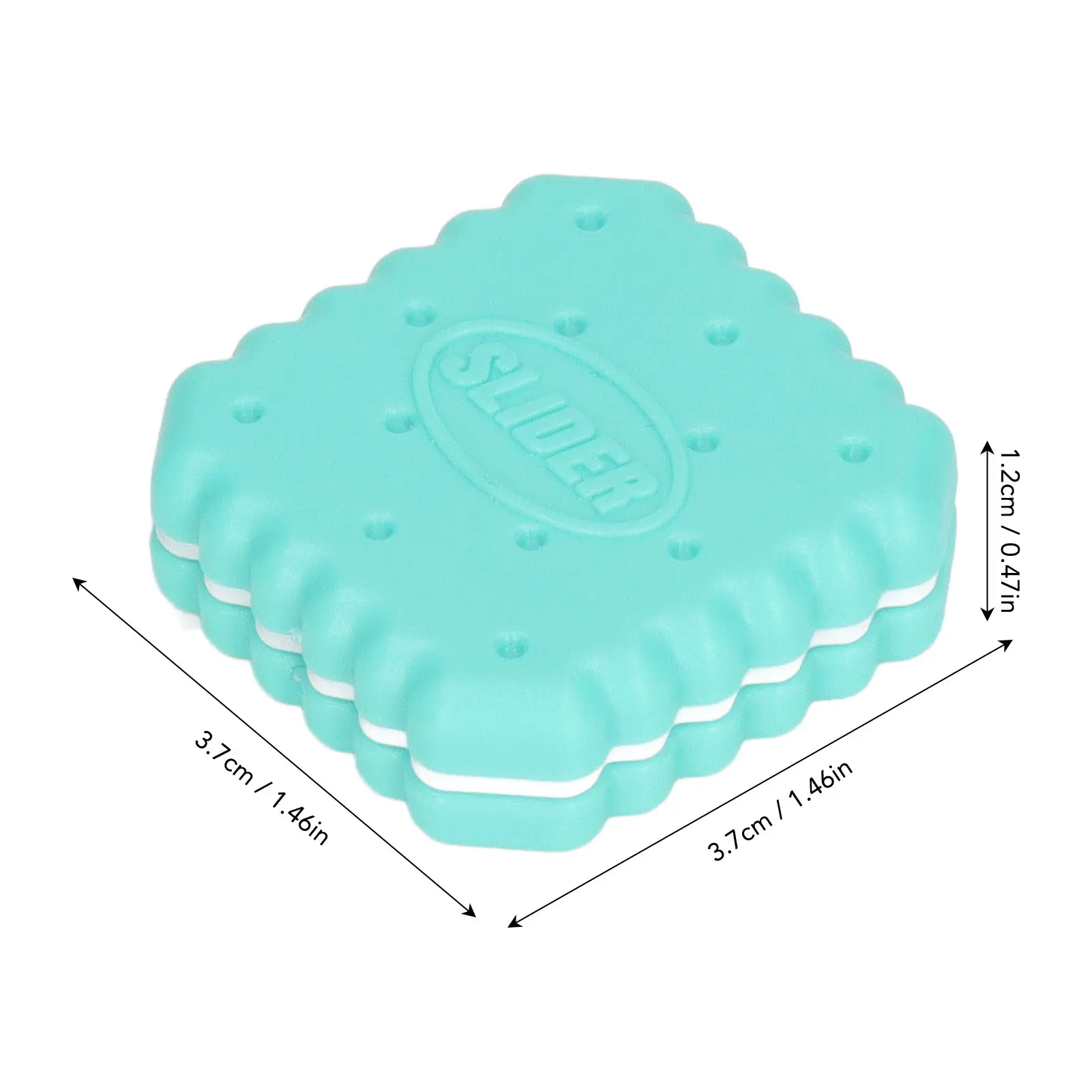 Adults Kids Fidget Toy Magnetic Anxiety Pressure Relieving Doughnut Fidget Slider