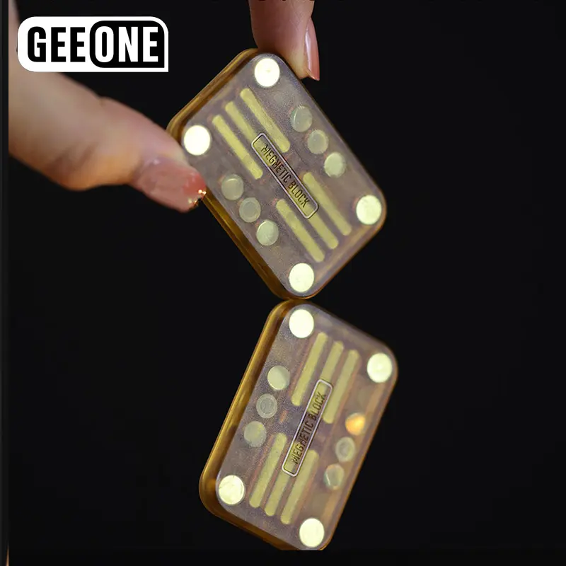 GAO Studio Fidget spinner PEI Magnetic Cube Infinite Bit Magnetic Push Paragraph Dump Decompression Toys