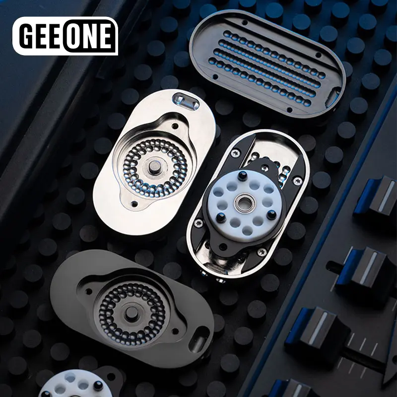 CHENYU Guardian X1 Titanium Push Slider Straight Push Rotary Stress Relief Fidget Toys Adults Desk decoration