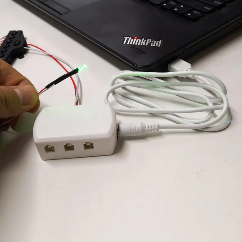 5V USB AC/DC Adapter / Power Supply with 6 Ports Output Railway Layout/Railroad Layout/Train Layout/Street lights Layout Diorama