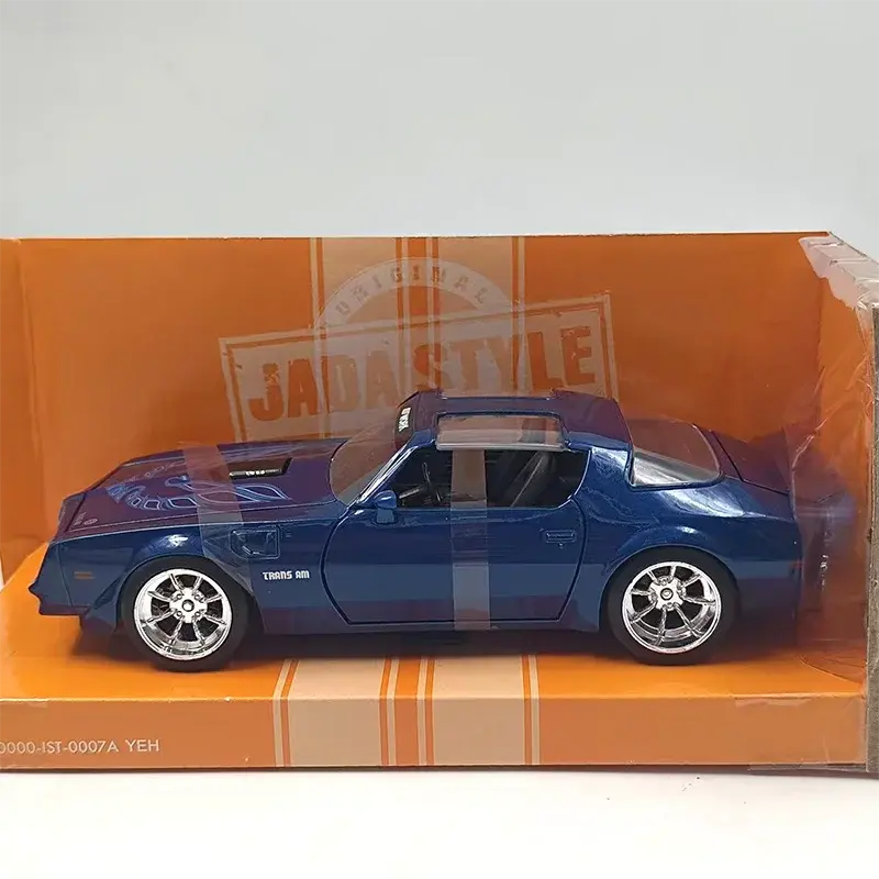 Jada 1:24 Scale Tego’s 1977 Pontiac Firebird Diecast Car Model Die-Cast & Toy Simulation Adult Fans Collectible Toys Gift