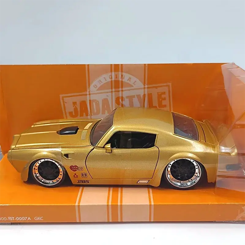 Jada 1:24 Scale Tego’s 1977 Pontiac Firebird Diecast Car Model Die-Cast & Toy Simulation Adult Fans Collectible Toys Gift