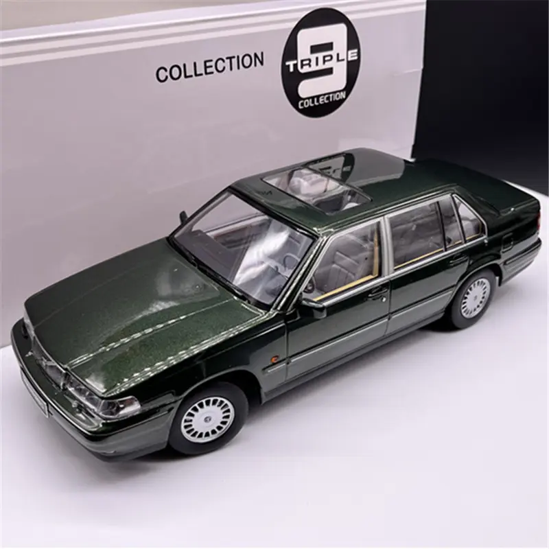 1:18 Volvos 960 Alloy Classic Luxy Car Model Diecast Metal Retro Old Car Vehicles Model High Simulation Collection Kids Toy Gift