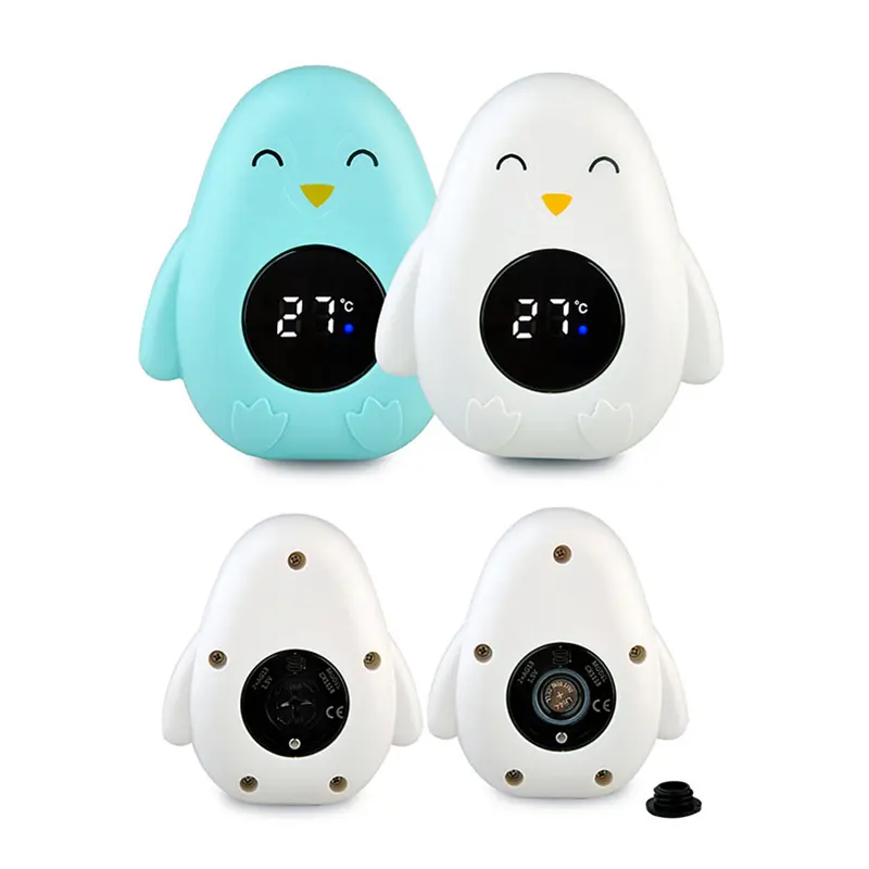 Baby Bath Water Thermometer Cartoon Animal Model Swimming Pool Thermometer Electronic Floating Thermometer