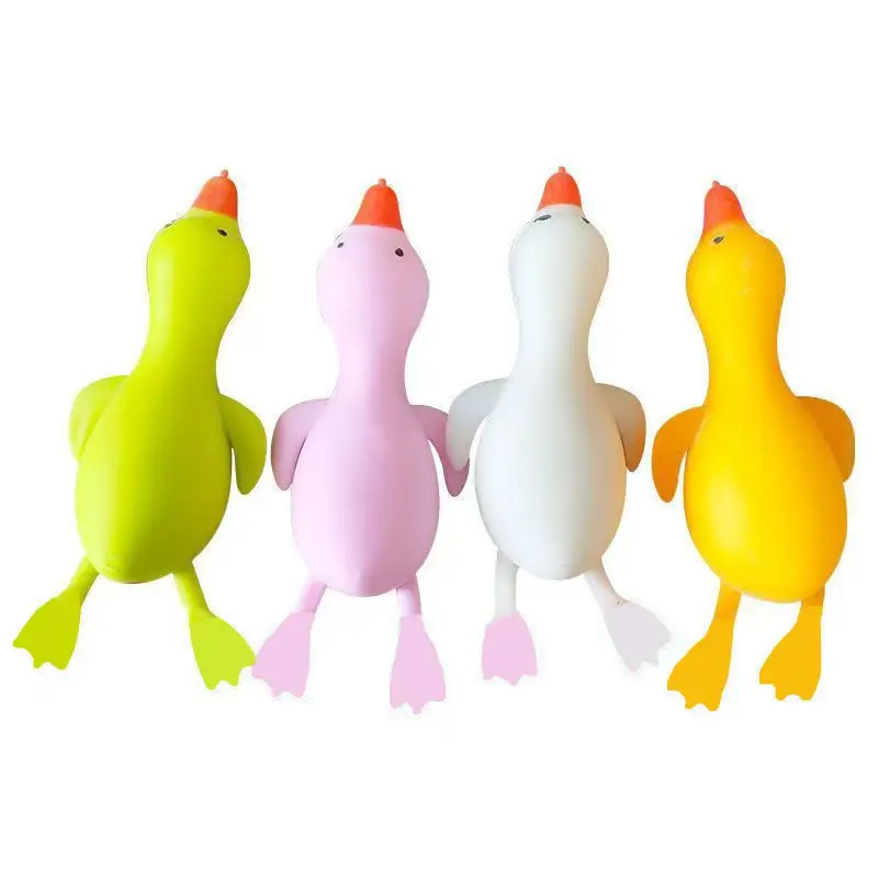 Kids Adult Extrusion Cat Claw Larala Duck Soft Jelly Feel Decompression Relief Anxiety Of Pinch Toy Gift