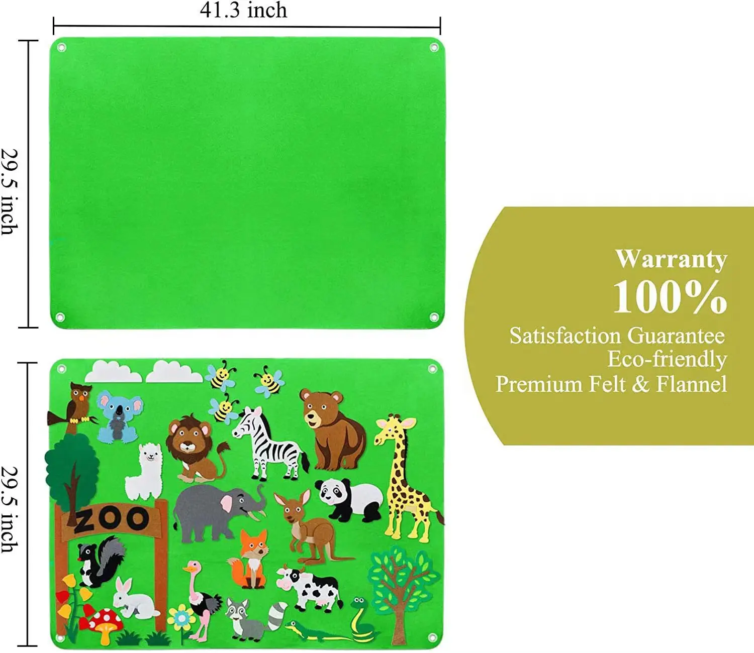 Children Felt Board Story Set Interactive Preschool Early Learning Storytelling Montessori Game Dinosaur Farm Animal Toddler Toy