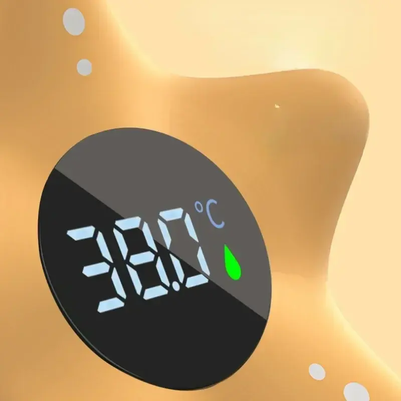Mini LED Screen Multifunctional Bathtub Water Temperature Electronic Floating Pool Starfish Digital Toy Household Thermometer