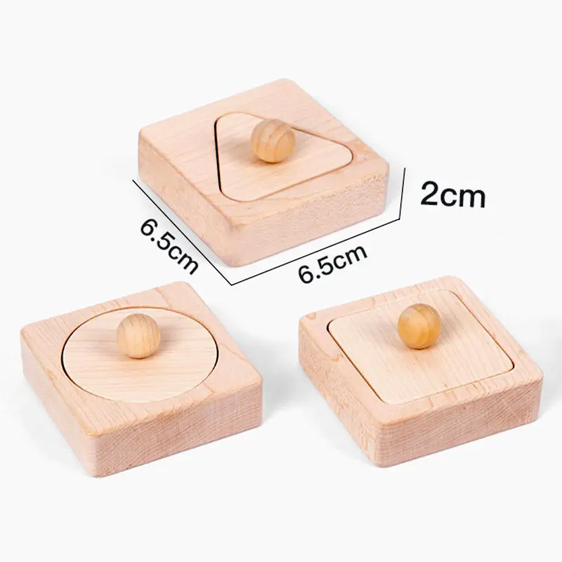 Children Sensory Play Montessori Education Learning Shapes Matching Logical Thinking Training Educational Toys For 0-3 Years Old