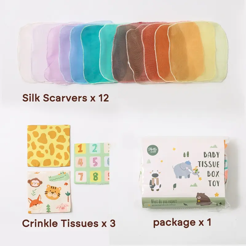 Montessori Toys Magic Cotton Animal Tissue Box Kids Finger Exercise Busy Board Toys Baby Educational Activity Sensory Game Gifts