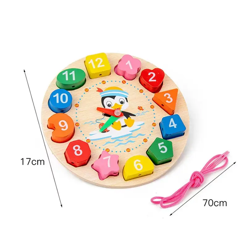 Montessori Wooden Games Baby Toys Puzzle Geometry Educational Games Kids Development Early Learning Toys For Children 1 Year 2