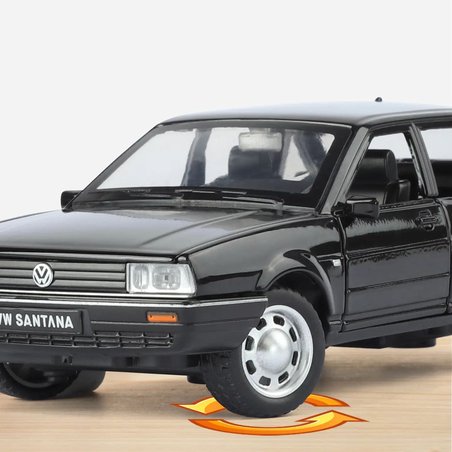 1:32 Volkswagen Santana Alloy Metal Diecast Model Car Library Front Desk Displays Trendy Toys Ornaments Gift For Boyfriend Child