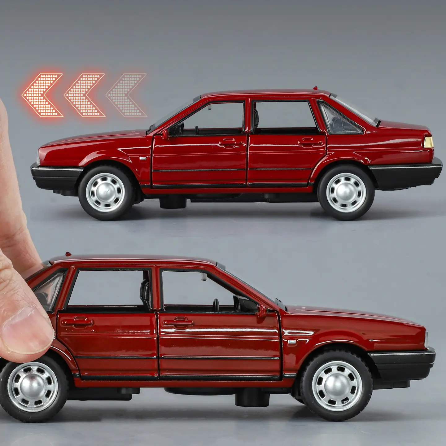 1:32 Volkswagen Santana Alloy Metal Diecast Model Car Library Front Desk Displays Trendy Toys Ornaments Gift For Boyfriend Child