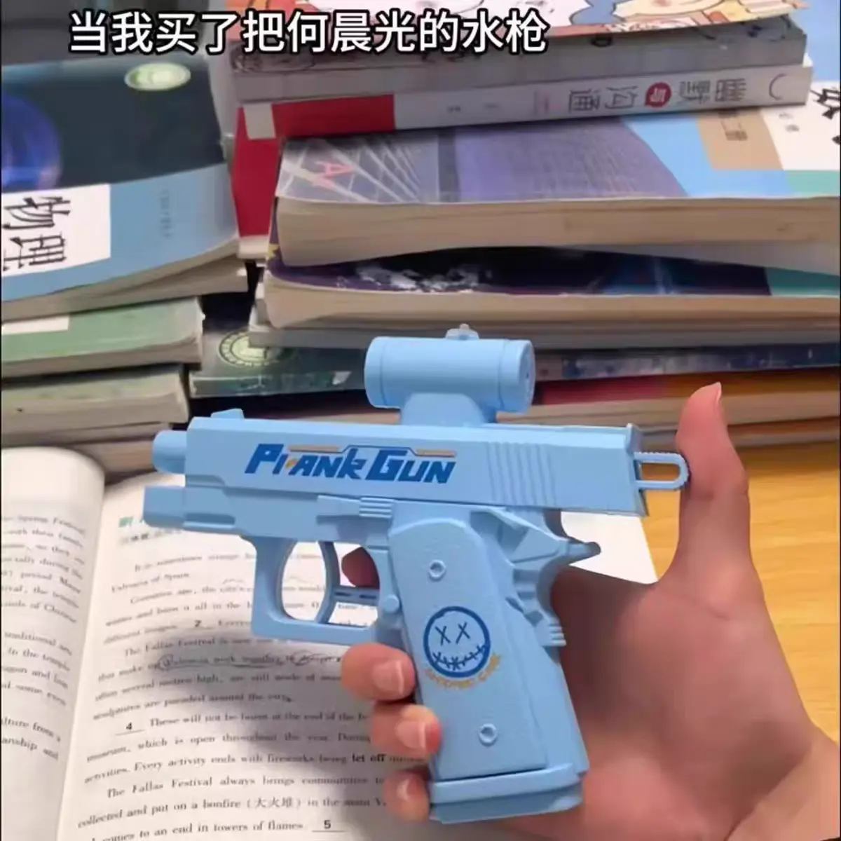 Creative Double-Sided Water Gun Prank Outdoor Water Spray Mini Water Play Toy Prank Gun Water Fight Equipment Toys