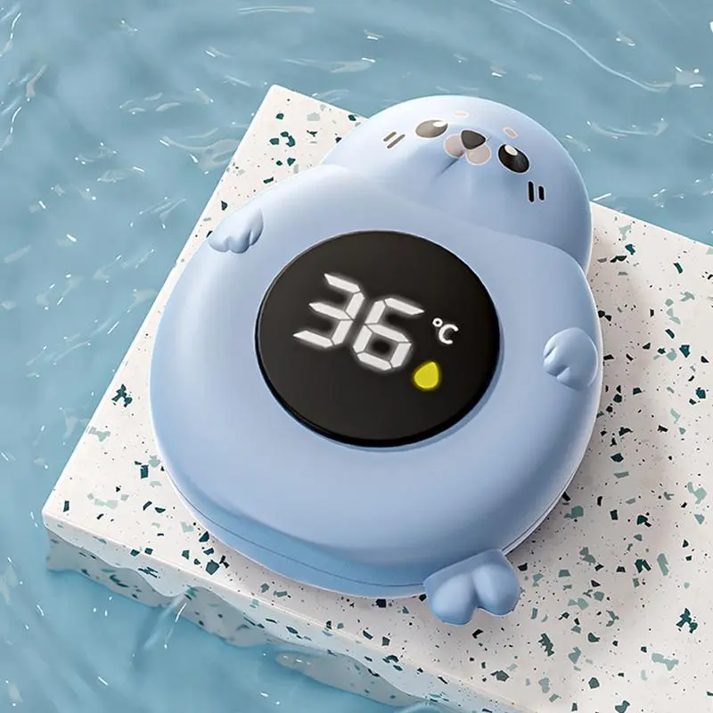 Water Temperature Meter Baby Bath Thermometer for Kids New born Toddlers Waterproof Warning Monitor Digital Temperature Gauge