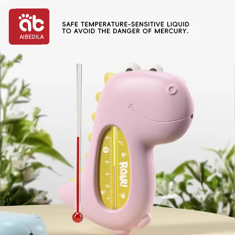 Waterproof Baby Bath Thermometer Cute Cartoon Design Safe and Fun Bathtub Toy for Kids Accurate Temperature Gauge
