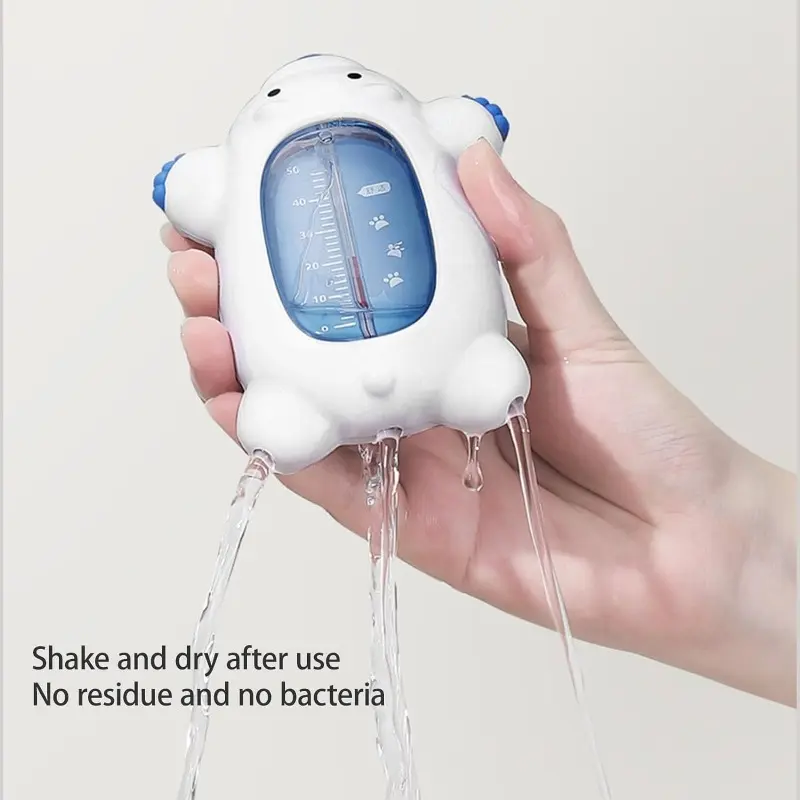 Baby Bath Tub Water Thermometer Water Temperature Thermometer Floating Toy for Infant Toddler Bathtub Pool Bear Lovely Shape